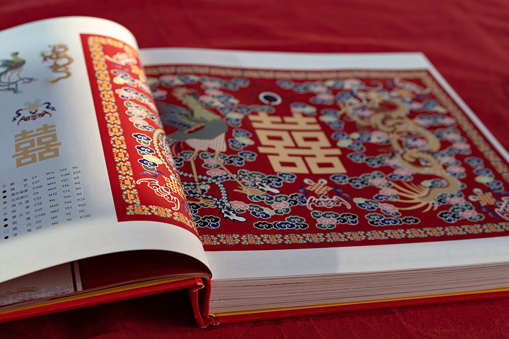 【中國喜事紋樣圖鑒】（精）