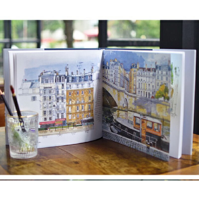 巴黎水彩筆記(Paris Sketchbook)+佛羅倫薩水彩筆記(Florence Sketchbook) 巴黎水彩筆記(Paris Sketchbook)+佛羅倫薩水彩筆記(Florence Sketchbook)