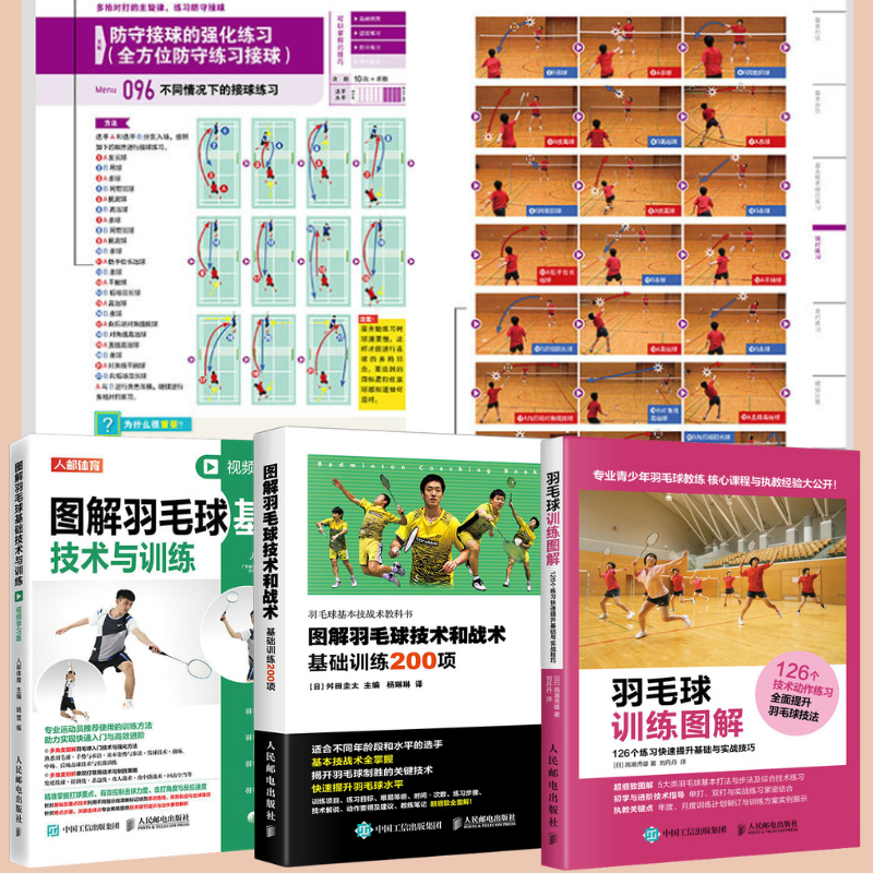 【羽毛球訓練圖解】
