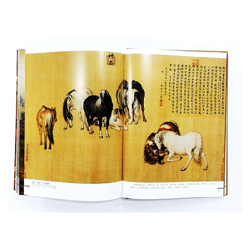 中國歷代鞍馬畫譜(精裝插盒)22.5cm*30.5cm*4.5cm 2.6公斤重 中國歷代鞍馬畫譜(精裝插盒)22.5cm*30.5cm*4.5cm 2.6公斤重