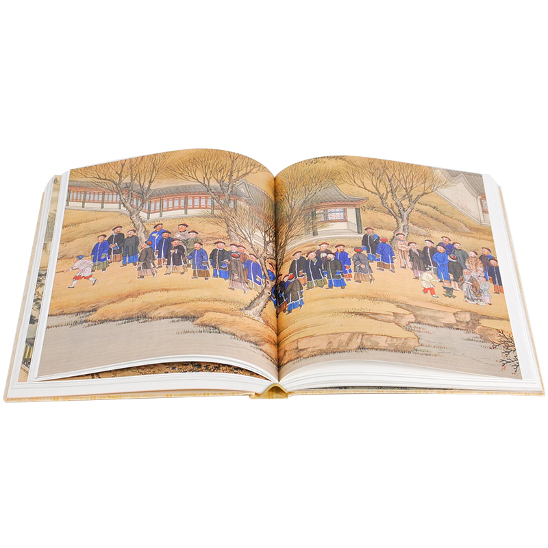 【十八世紀京華盛景圖 】(清乾隆皇太后《萬壽圖》)函裝,重達2.4公斤