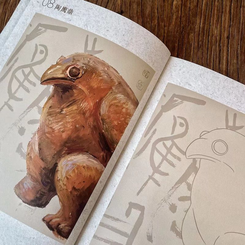 2023新書推薦:油畫棒著色系列:敦煌壁畫+國家寶藏(全兩冊) 2023新書推薦:油畫棒著色系列:敦煌壁畫+國家寶藏(全兩冊)