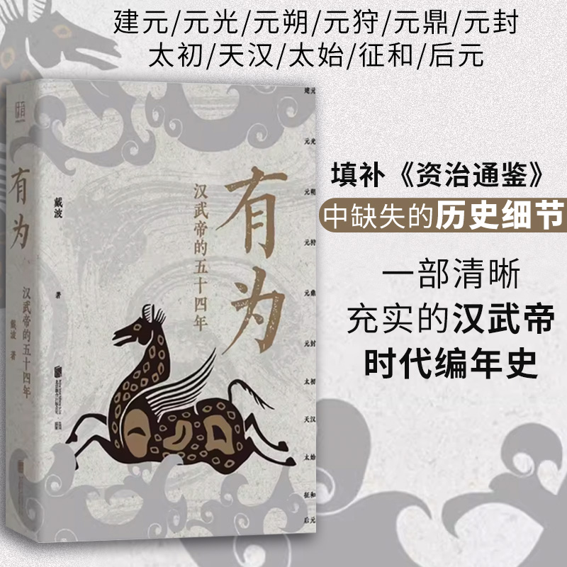 2024新書推薦:有爲:漢武帝的五十四年+雙面漢武帝:從文武之治到巫蠱之亂+巫蠱亂長安:漢武帝晚年的奪嫡暗戰(全三冊) 2024新書推薦:有爲:漢武帝的五十四年+雙面漢武帝:從文武之治到巫蠱之亂+巫蠱亂長安:漢武帝晚年的奪嫡暗戰(全三冊)