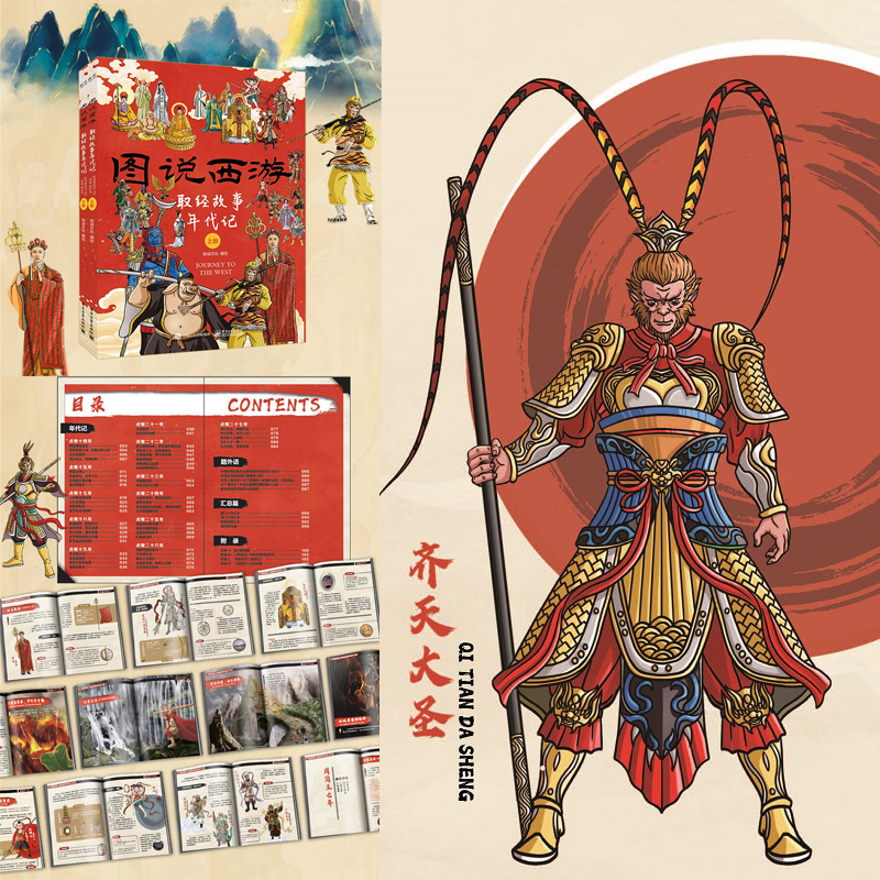 2023新書推薦:圖說西遊【取經故事年代記】上下冊 2023新書推薦:圖說西遊【取經故事年代記】上下冊