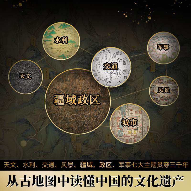 2025新書推薦:【最美中國古地圖】古地圖領域的《永樂大典》 8開巨作(贈送杜邦紙帆布袋+放大尺)近600頁的歷史文化遺產大書 2025新書推薦:【最美中國古地圖】古地圖領域的《永樂大典》 8開巨作(贈送杜邦紙帆布袋+放大尺)近600頁的歷史文化遺產大書